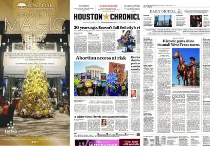 Houston Chronicle – December 02, 2021