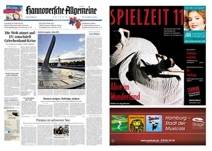 Hannoversche Allgemeine Zeitung - 28.10.2011