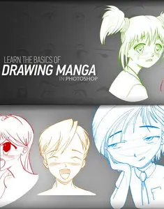 DigitalTutors: Drawing Manga Faces and Heads in Photoshop