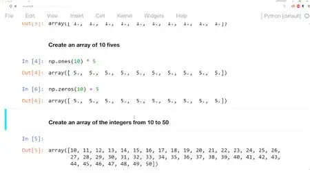 Python for Data Science and Machine Learning Bootcamp (Update)