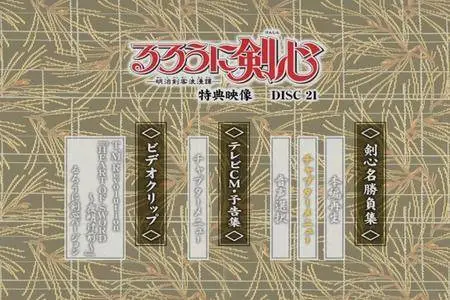 Rurouni Kenshin (1996-1998) [21 DVD]