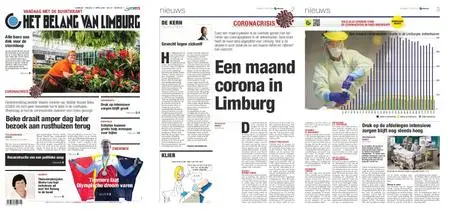 Het Belang van Limburg – 17. april 2020