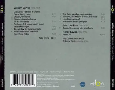 The Consort of Musicke - William Lawes: Dialogues, Psalmes & Elegies (2006)