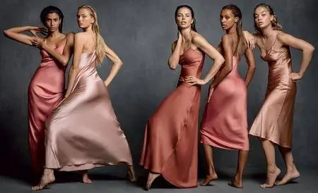 Various models by Inez van Lamsweerde & Vinoodh Matadin for Vogue US March 2017