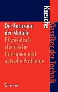Die Korrosion der Metalle: Physikalisch-chemische Prinzipien und aktuelle Probleme (Repost)