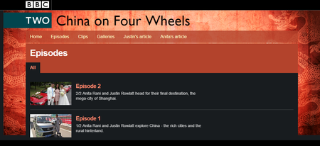 BBC - China On Four Wheels (2012) [repost]