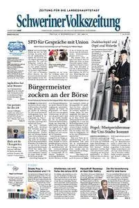 Schweriner Volkszeitung Zeitung für die Landeshauptstadt - 08. Dezember 2017