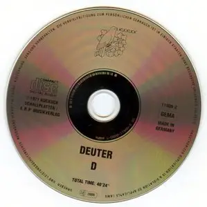 Deuter - D (1971) [Reissue 1998]