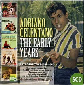 Adriano Celentano - The Early Years: Retrospective 1958-1963 (5CD Box Set, 2017)