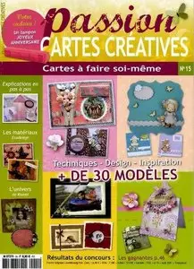 Passion Cartes Créatives N°15 - Aout 2011