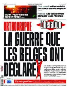 Libération - 04 septembre 2018