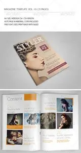 GraphicRiver 25 Pages Magazine Template Vol10