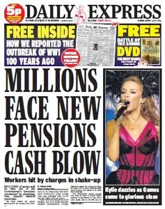 Daily Express - 4 Monday August 2014