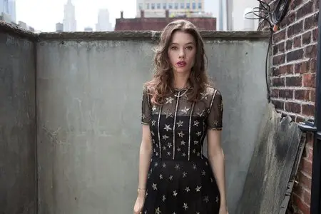 Astrid Berges-Frisbey by Skye Parrott for Malibu Magazine August 2014