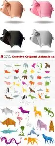 Vectors - Creative Origami Animals 12