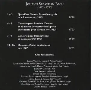 Café Zimmermann - J.S. Bach: Concerts avec plusieurs instruments, Vol. 3 (2007) Repost