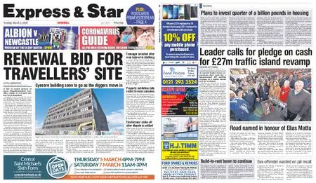 Express and Star Sandwell Edition – March 03, 2020