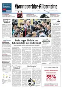 Hannoversche Allgemeine Zeitung - 07.08.2014