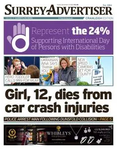 Surrey Advertiser Cranleigh - 1 December 2023