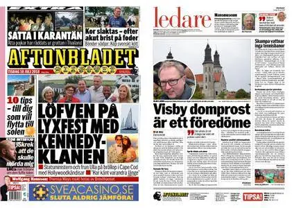 Aftonbladet – 10 juli 2018