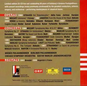 50 Years Grosses Festspielhaus Salzburg [25CDs] -  Mozart, Schubert, R. Strauss, Mahler (2010)