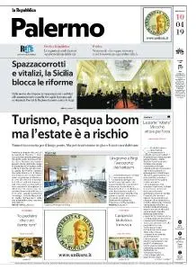 la Repubblica Palermo - 10 Aprile 2019