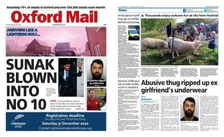 Oxford Mail – October 25, 2022