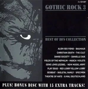 VA - Gothic Rock, Vol. 3: Back On Black (1998) 2CD Set