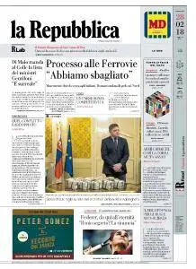 la Repubblica - 28 Febbraio 2018