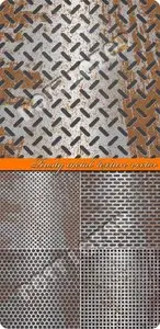 Rusty metal texture vector