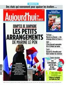 Aujourd'hui en France – 25 mai 2018