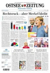Ostsee Zeitung Stralsund - 25. September 2017