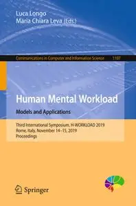 Human Mental Workload: Models and Applications: Third International Symposium, H-WORKLOAD 2019, Rome, Italy, November 14