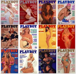 Playboy USA - Full Year 1991 Issues Collection