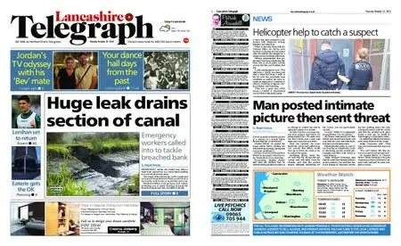 Lancashire Telegraph (Burnley, Pendle, Rossendale) – October 12, 2021