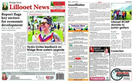 Bridge River Lillooet News – June 14, 2023