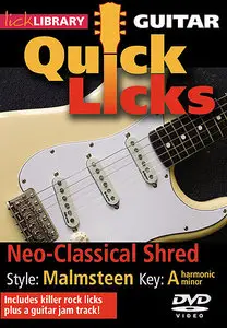 Lick Library - Quick Licks: Yngwie Malmsteen: Neo-Classical Shred, Key A