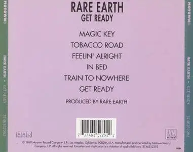 Rare Earth - Get Ready (1969)