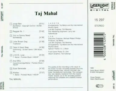 Taj Mahal And The International Rhythm Band - Live & Direct (1979) {1990, Reissue}
