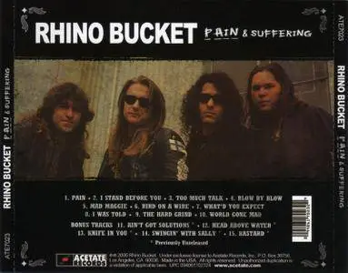 Rhino Bucket - Pain & Suffering (2007)