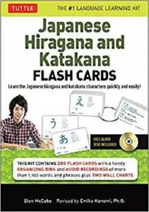 Japanese Hiragana and Katakana Flash Cards Kit