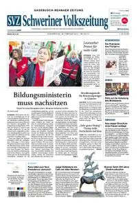 Schweriner Volkszeitung Gadebusch-Rehnaer Zeitung - 28. Februar 2019