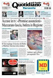 Quotidiano di Puglia Taranto - 23 Marzo 2018
