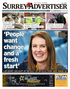 Surrey Advertiser Elmbridge - 10 November 2023