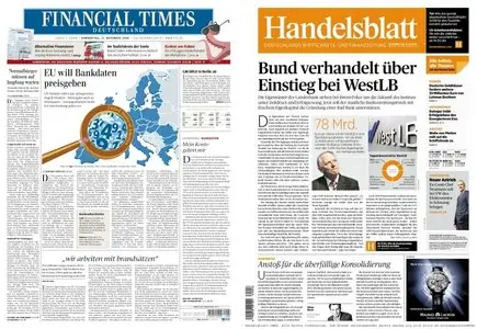 FinancialTimes Deutschland  & Handelsblatt vom 12.11.2009