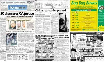 Philippine Daily Inquirer – September 10, 2008