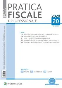Pratica Fiscale e Professionale N.20 - 18 Maggio 2020