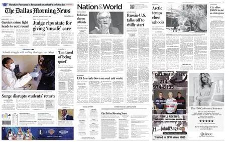 The Dallas Morning News – January 12, 2022