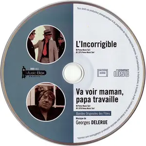 Georges Delerue - L'Incorrigible (1975) + Va voir maman, papa travaille (1978) Bandes Originales du Films, Limited Edition 2011