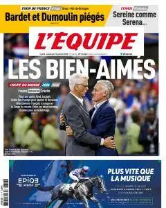 L'equipe du Vendredi 13 Juillet 2018